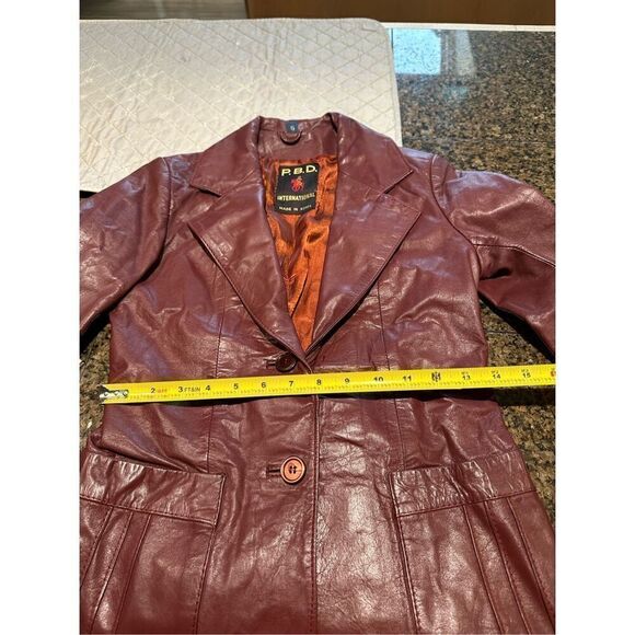 P.B.D. International leather jacket - Picture 11 of 12